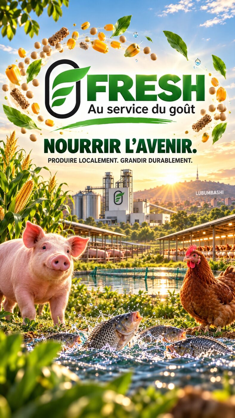Vision agro-industrielle FRESH à Lubumbashi